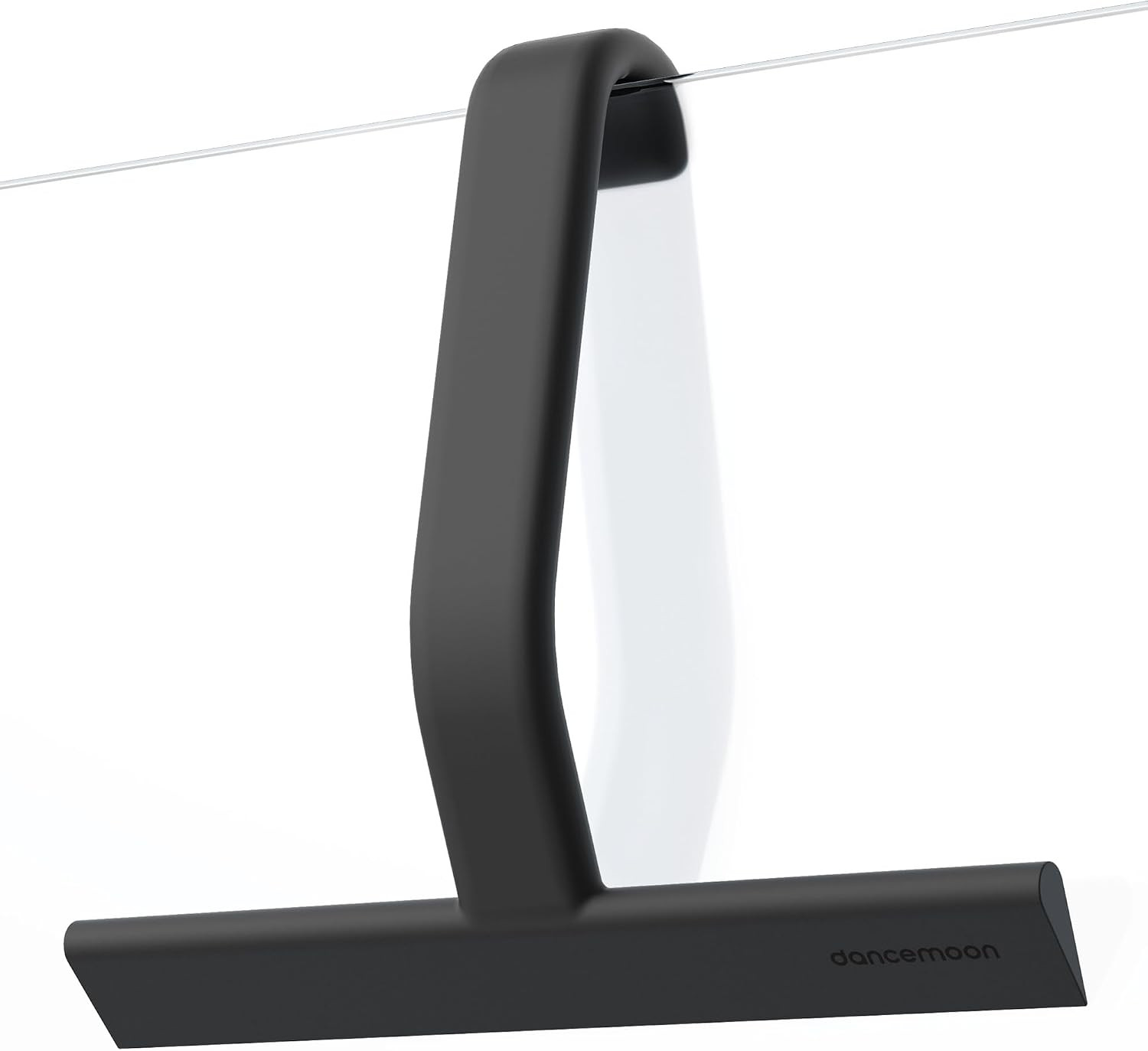 JustHang Shower Squeegee with Built-in Hook, 10-Inch Black | Amazon (US)