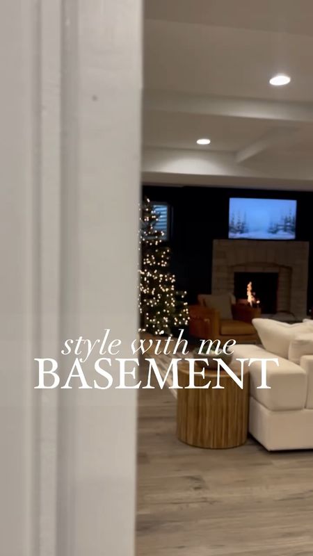 Style with me our Basement for the Holidays! I am so in love with how it turned out and this tree was the perfect Amazon find! 

Christmas tree, Christmas decor, Holidays, Amazon home, Amazon find, Basement, Living room, Coffee table, Sofa Sectional, Wayfair, Loloi rugs, Fireplace, Christmas, Holiday, Sectional, side table, rug, console table, 

#LTKVideo #LTKSeasonal #LTKHoliday
