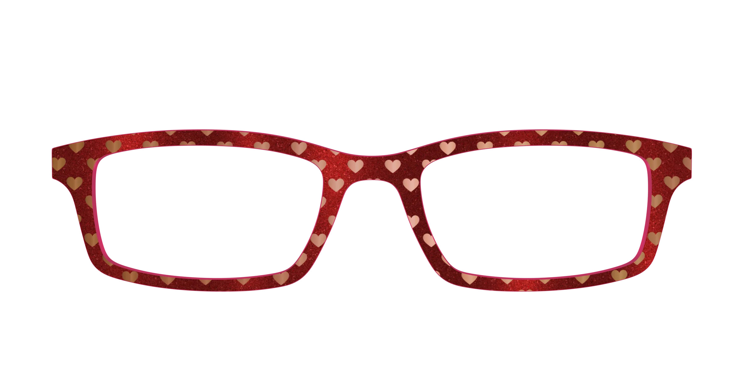 The Simple Foil Hearts Shimmer | Pair Eyewear