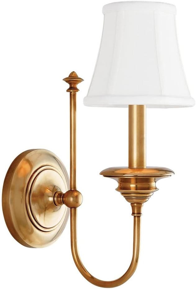 Hudson Valley Lighting Yorktown Collection - One Light Wall Sconce-Aged Brass Finish | Amazon (US)