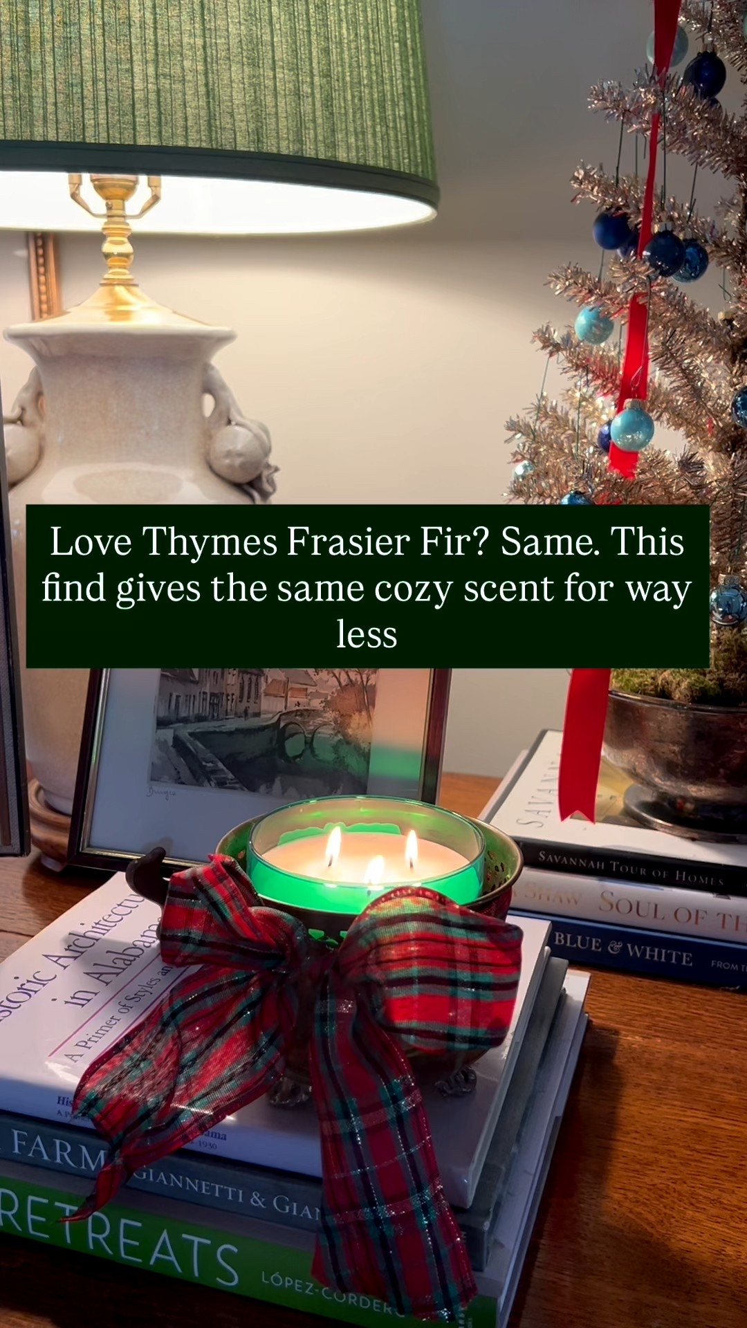 Holiday candle Christmas candle Fraser fir 

#LTKHome #LTKHoliday #LTKFindsUnder50
