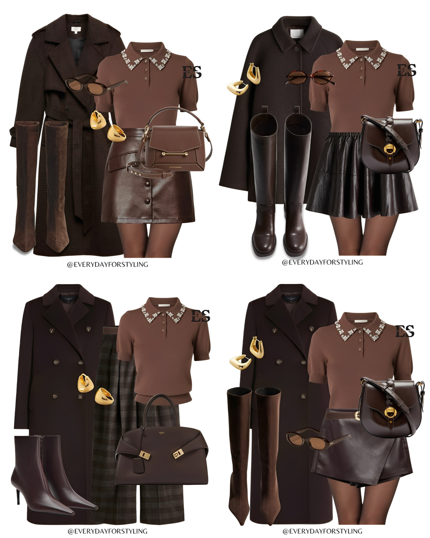 More Looks of your most fav. Sweater 🤎🍁

[ elegant winter outfits, knit top outfits, brown outfit ideas, leather skirt outfit, long boots outfit, brown monochrome outfit, preppy winter style, Pinterest outfit ideas, viral fashion inspo, everyday styling looks, chic layering outfits, old money winter outfit, everydayforstyling ] 

#EverydayForStyling, #winteroutfits #knittopinspo #fallstyleguide #brownoutfits #classyfashion #autumnstyle #winterstyleinspo

#LTKSaleAlert #LTKstorytime #LTKCyberWeek