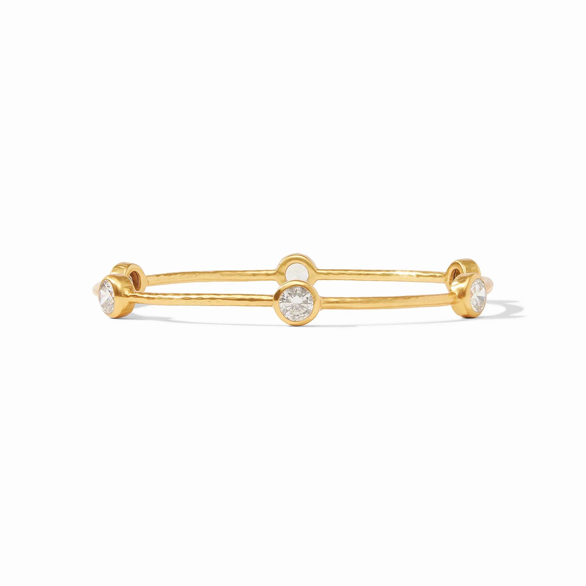 Milano Gold Bangle Bracelet | Julie Vos | Julie Vos