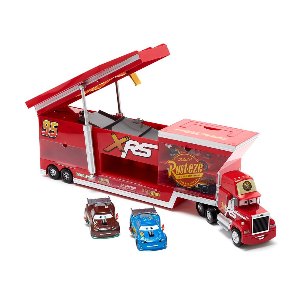 Mack Carrier Stunt Race Playset – Cars | Disney Store