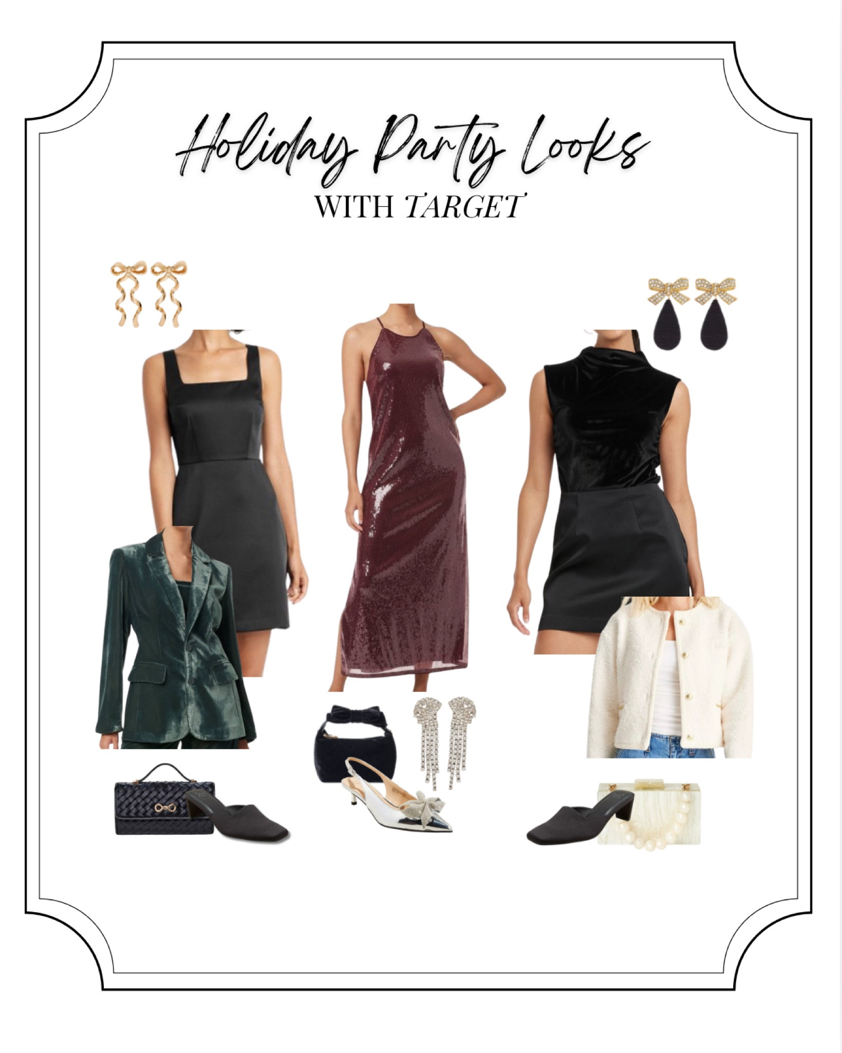 Fun looks to carry you through the season party circuit 💅🏻 

#LTKStyleTip #LTKFindsUnder50 #LTKHoliday