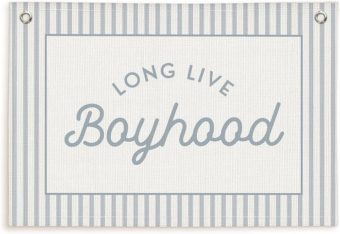 Lacama Long Live Boyhood Boys Room Decor, Boy Nursery Decor | Amazon (US)