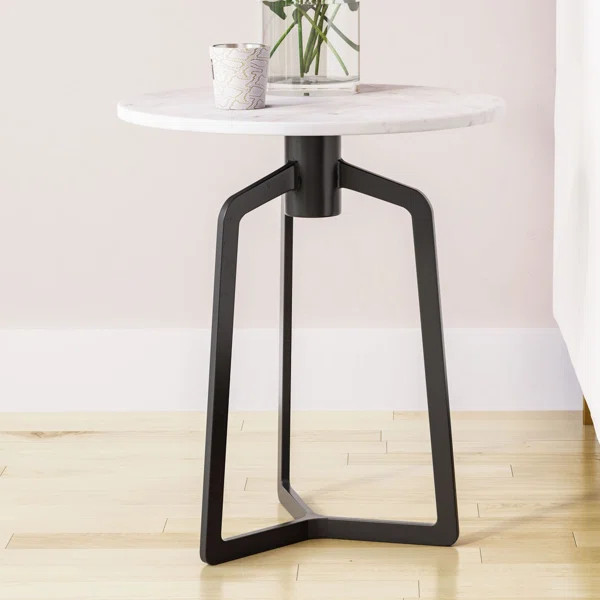 Marble 3 Legs End Table | Wayfair North America