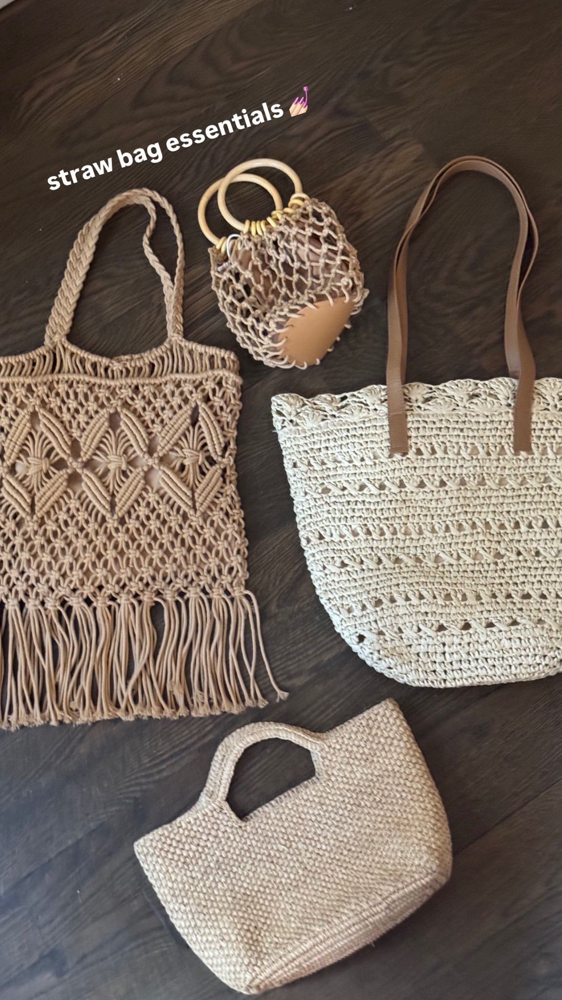 All my straw bag essentials for 2026 I use these every single day in the summer