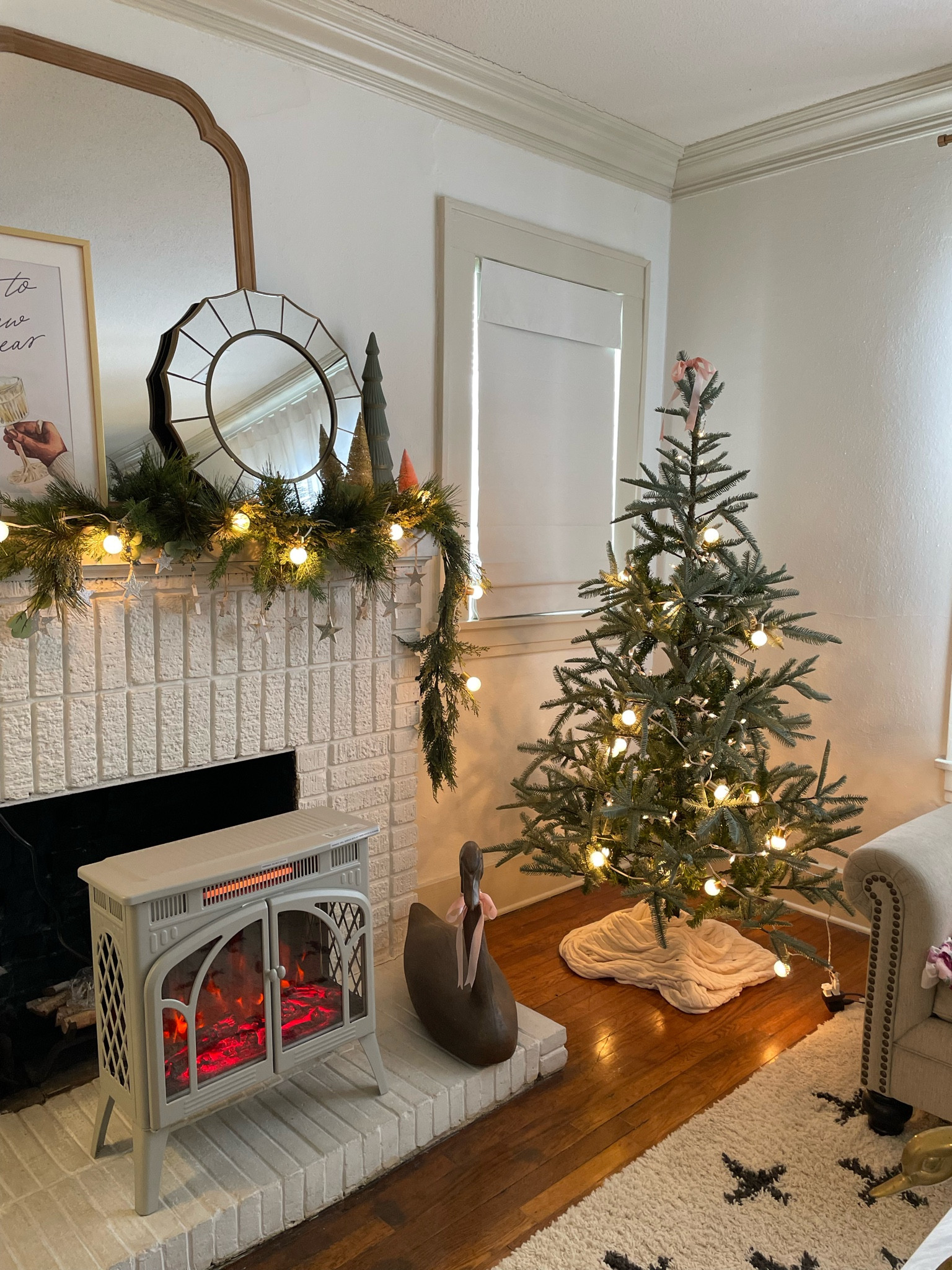 Perfect little faux fireplace for these cold winter days! Puts out a great amount of heat to help keep our 100 year old house toasty. Not to mention it is under $150! 

Amazon find, old house, fixer upper, fireplace, space heater, winter must haves 

#LTKhome #LTKSeasonal #LTKGiftGuide