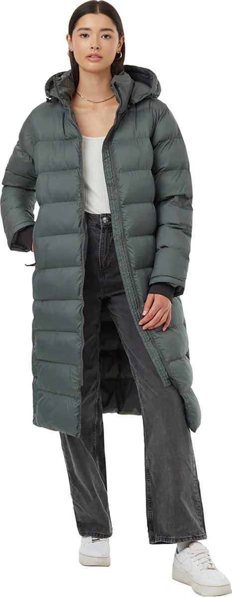 Long Puffer Hooded Jacket - Women's | Altitude-Sports