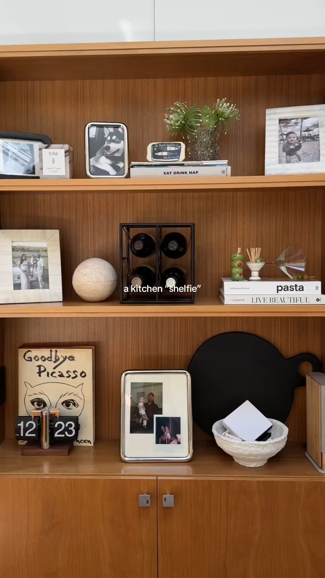 Kitchen shelf styling 

#LTKHome