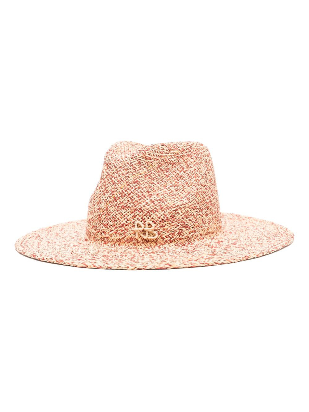 Ruslan Baginskiy logo-appliqué fedora hat - Neutrals | Farfetch Global