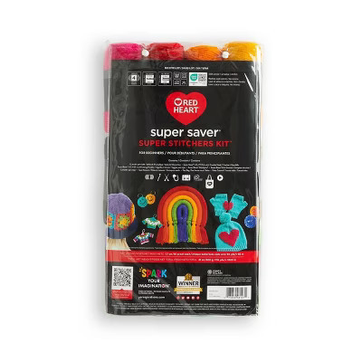 Red Heart Super Saver Kit Super Stitchers | Target