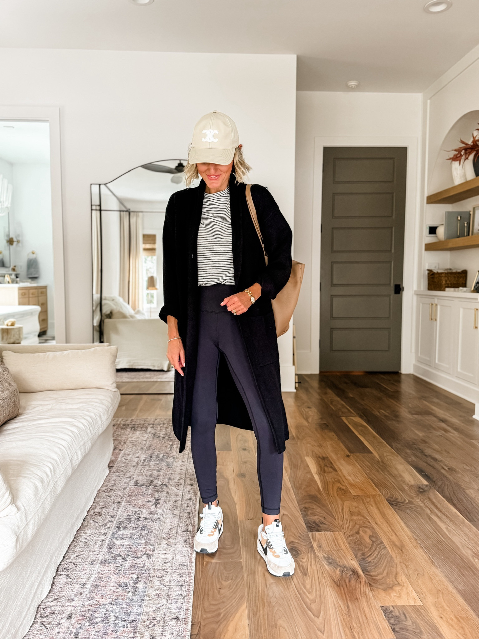 This outfit is great for running errands or traveling! Wearing XS/4!

Loverly Grey, Amazon finds, leggings, athleisure, activewear, cardigan, fall looks, fall outfits, travel looks

#LTKSeasonal #LTKStyleTip