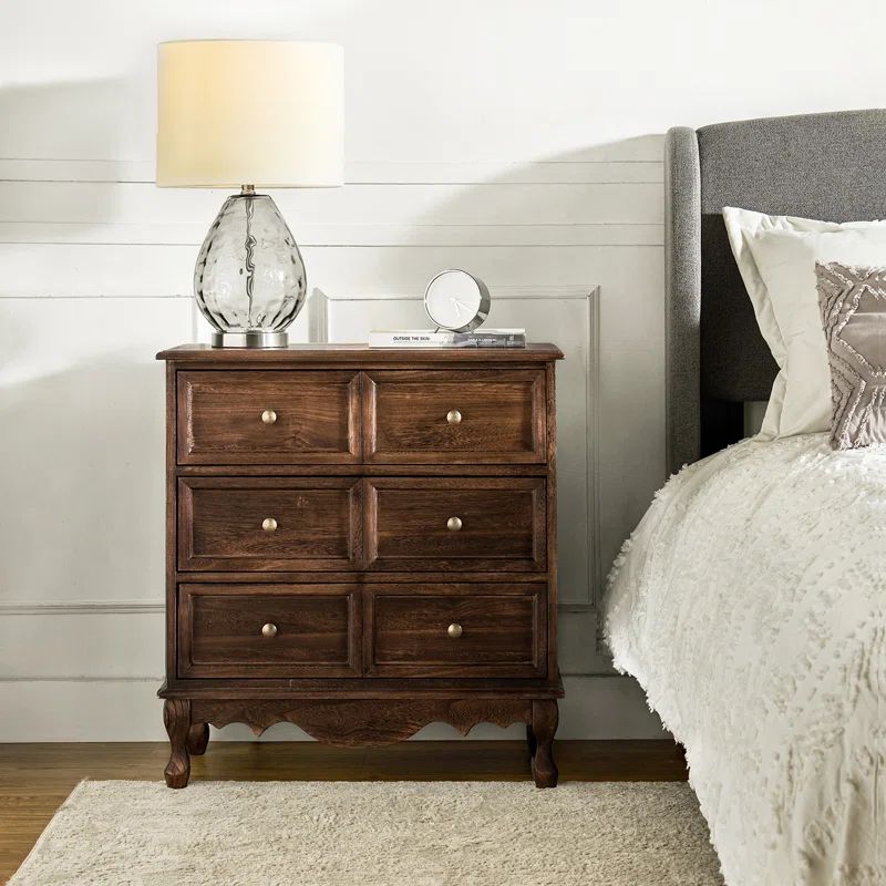 Arshaun Traditional Solid Wood Accent Chest with Charging Station | Wayfair North America