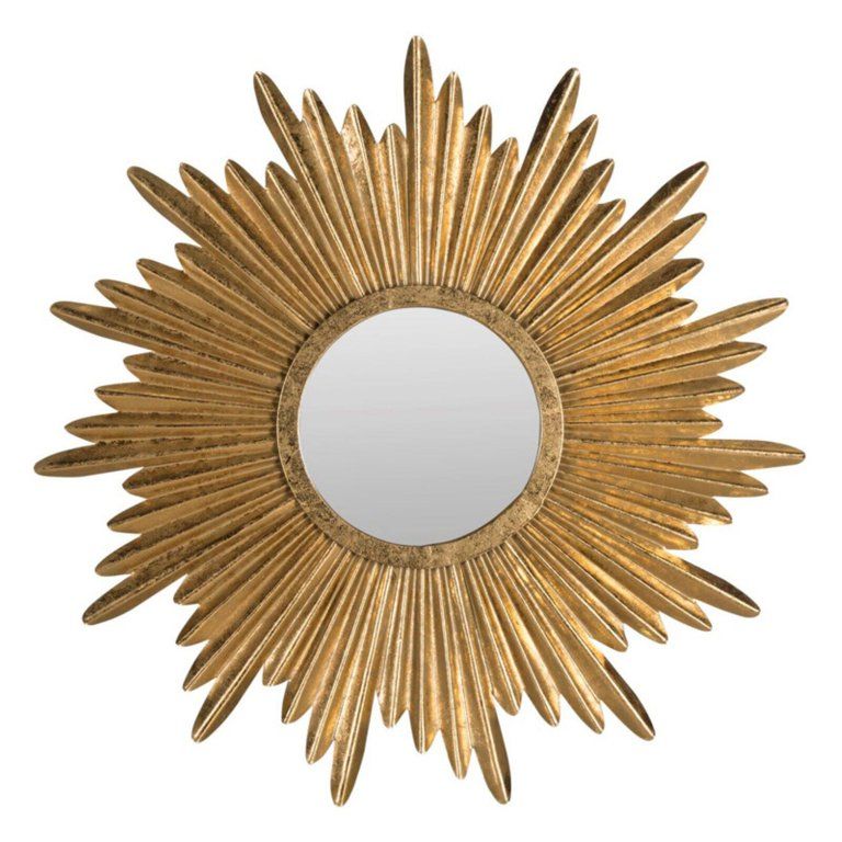 Josephine Sunburst Mirror in Antique Gold | Walmart (US)