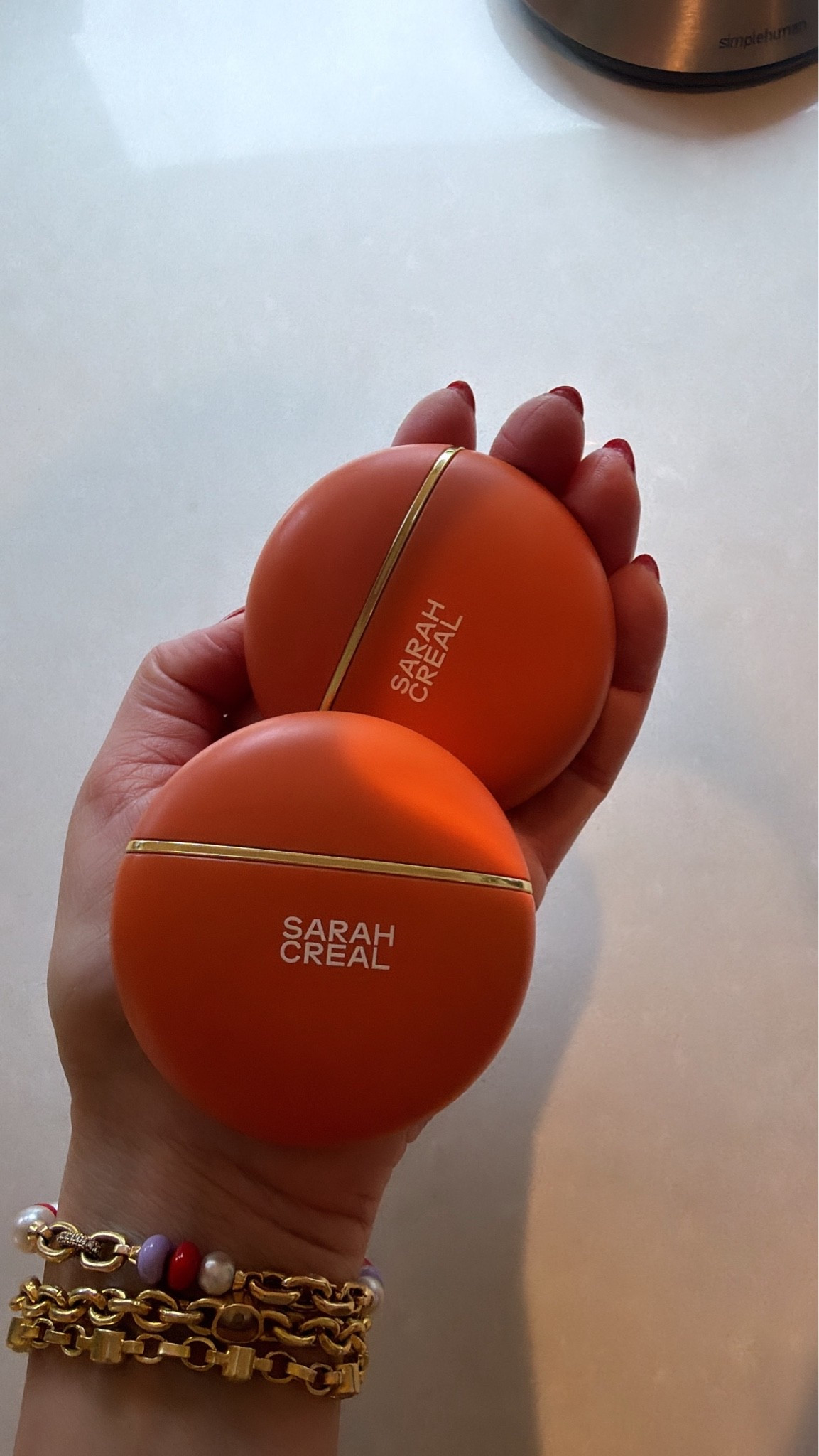 Daily tinted sunscreen - I use both shades and mix together!