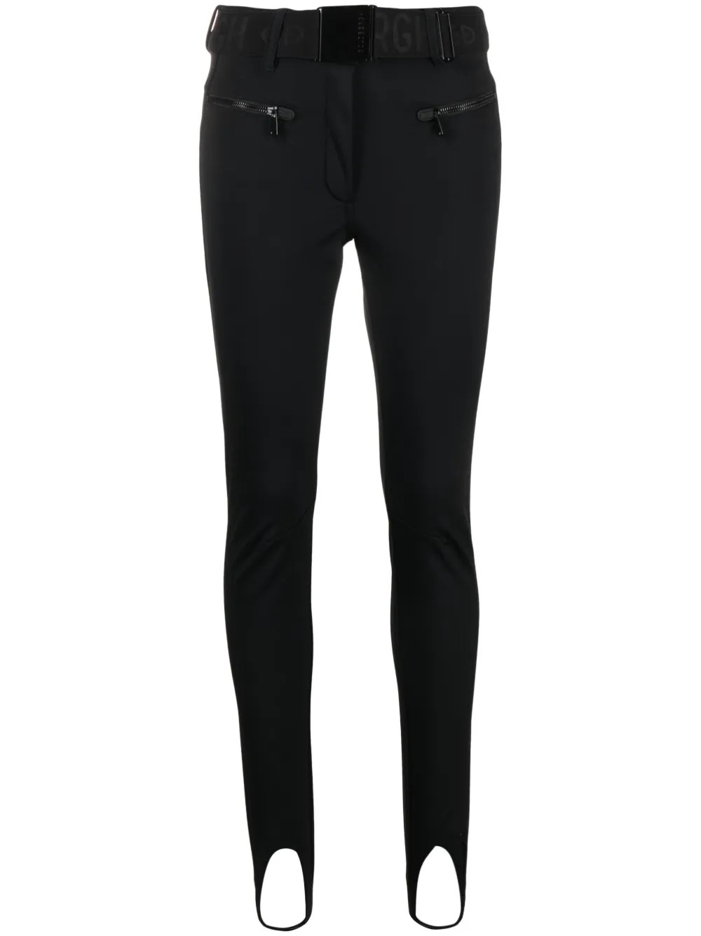 Goldbergh stir-up Belted Ski Bottoms | Black | FARFETCH | Farfetch Global