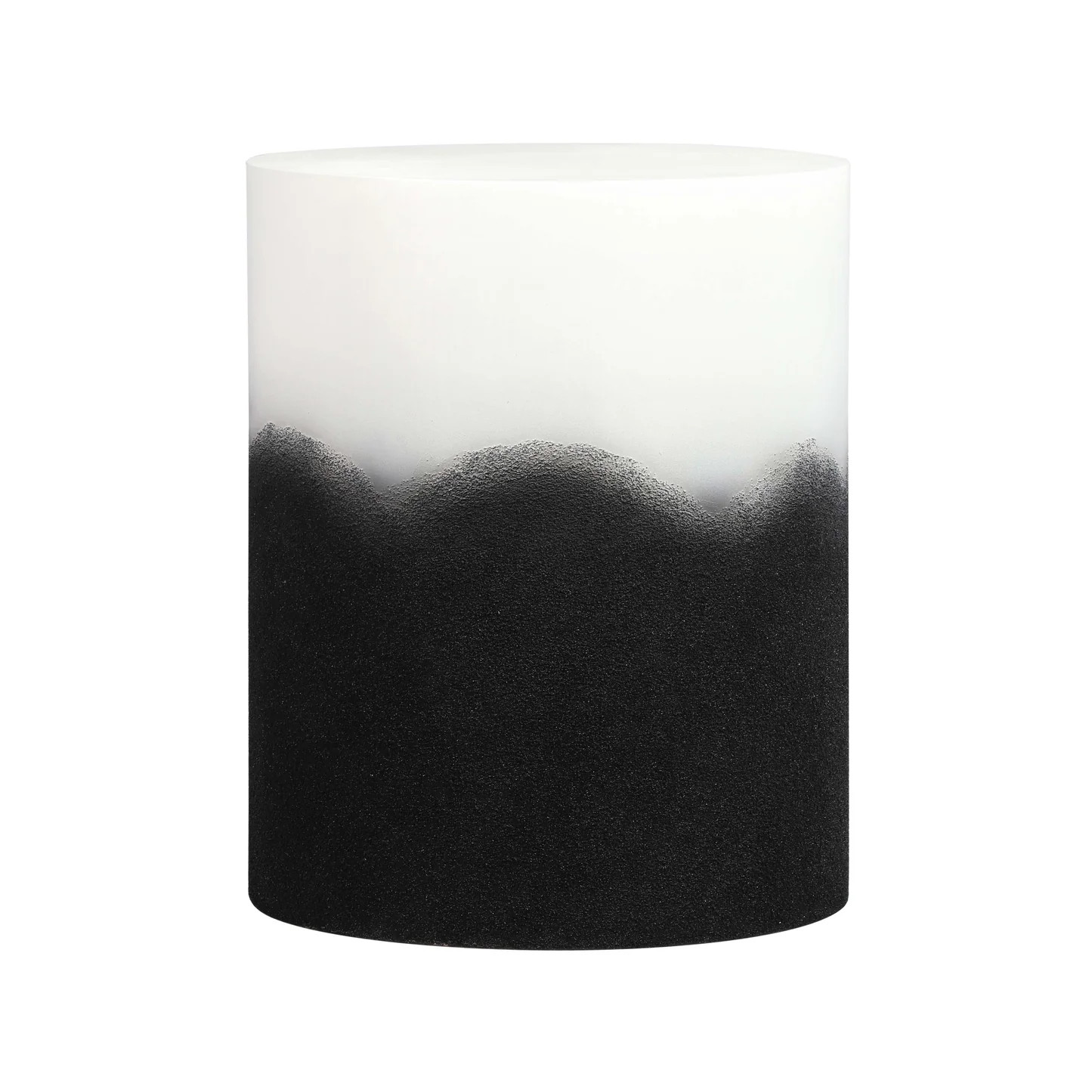 Matra Black and White Side Table | TOV Furniture