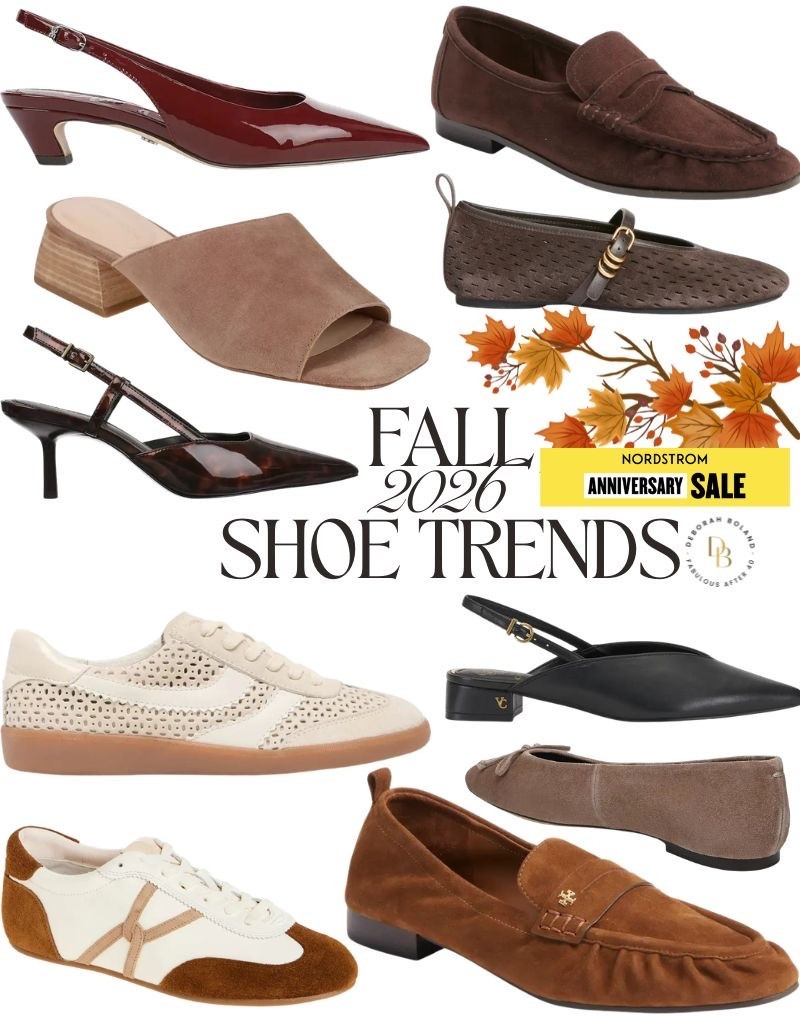 Fall shoes are starting to steal the spotlight… and I’m not mad about it. 🍂👢

One of my favorite things about a new season is seeing the shoe trends start to emerge. From rich suede ankle boots and sleek knee-high boots to classic loafers, elegant slingbacks, and chic ballet flats, this year’s styles are all about timeless pieces you’ll wear long after the season ends.

#LTKOver40 #LTKSaleAlert #LTKSeasonal