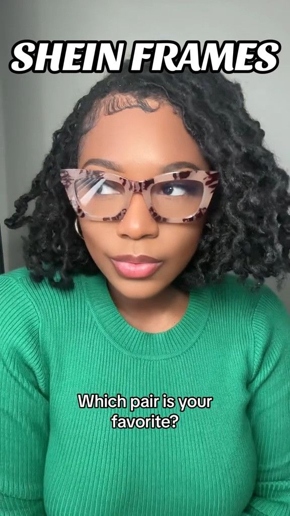 SHEIN blue light lenses & stylish glasses 

#LTKFindsUnder50 #LTKStyleTip #LTKBeauty