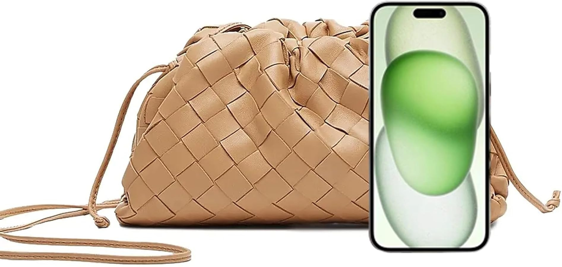 SUMICH Crossbody Purse for Women Quilted Clutch Handbag Dumpling Bag Cloud Purse Ruched Bag Handm... | Amazon (US)