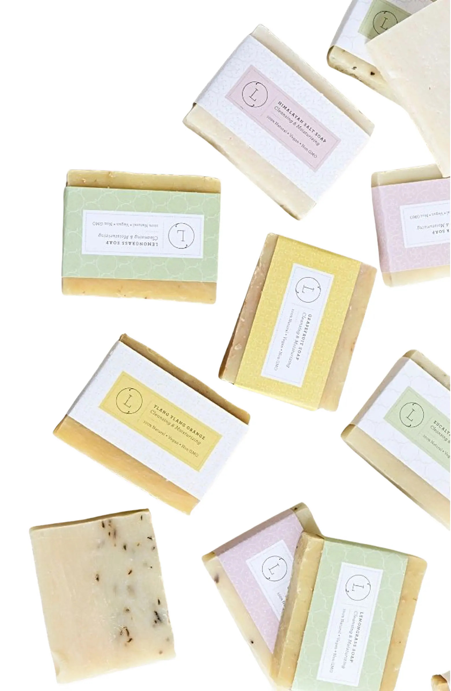 Gift Set of 6 Natural Soap Bars cold process - 100% natural | Nordstrom