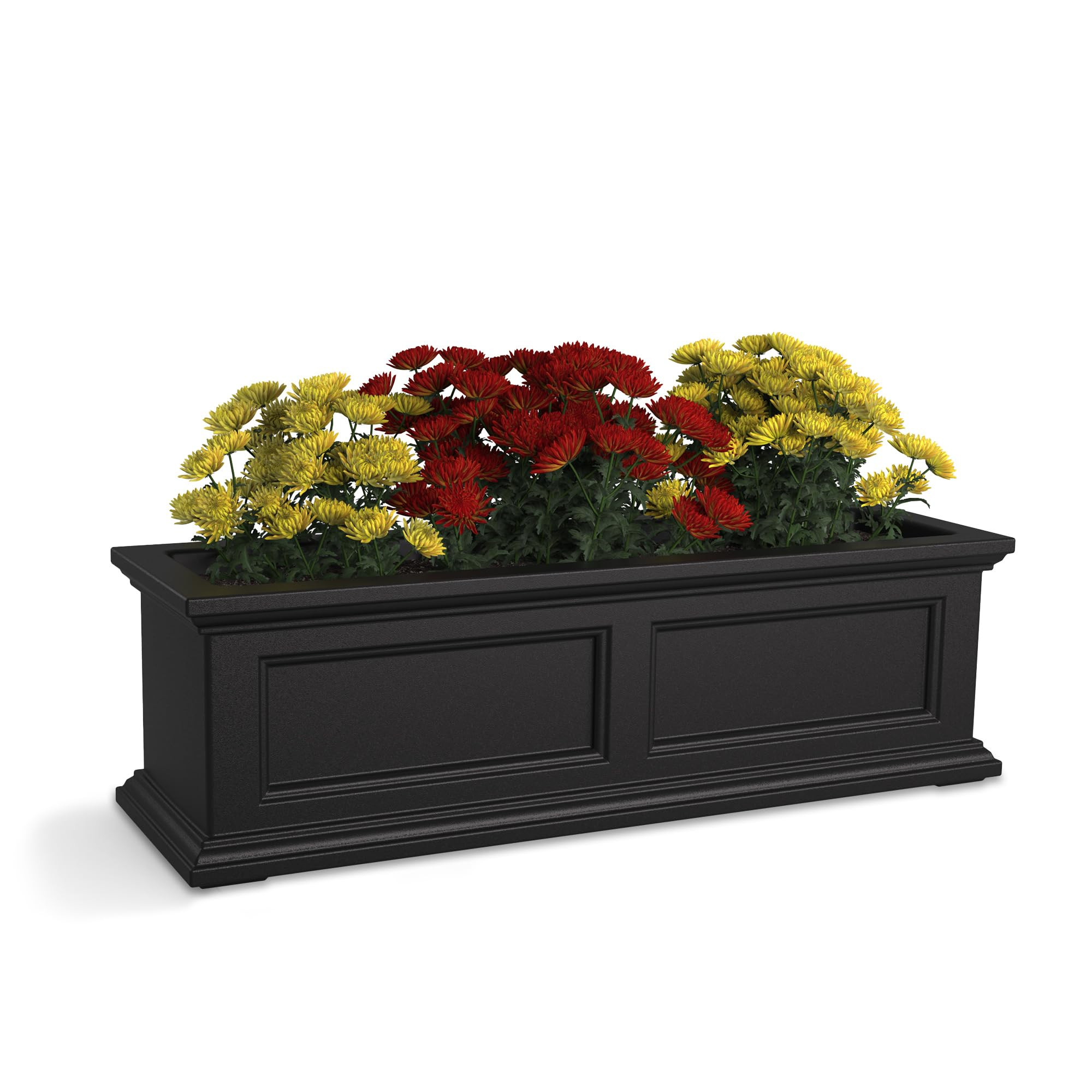 Mayne Fairfield 3-Foot Window Box – Self-Watering, Weather-Resistant Planter for Flowers – Du... | Amazon (US)