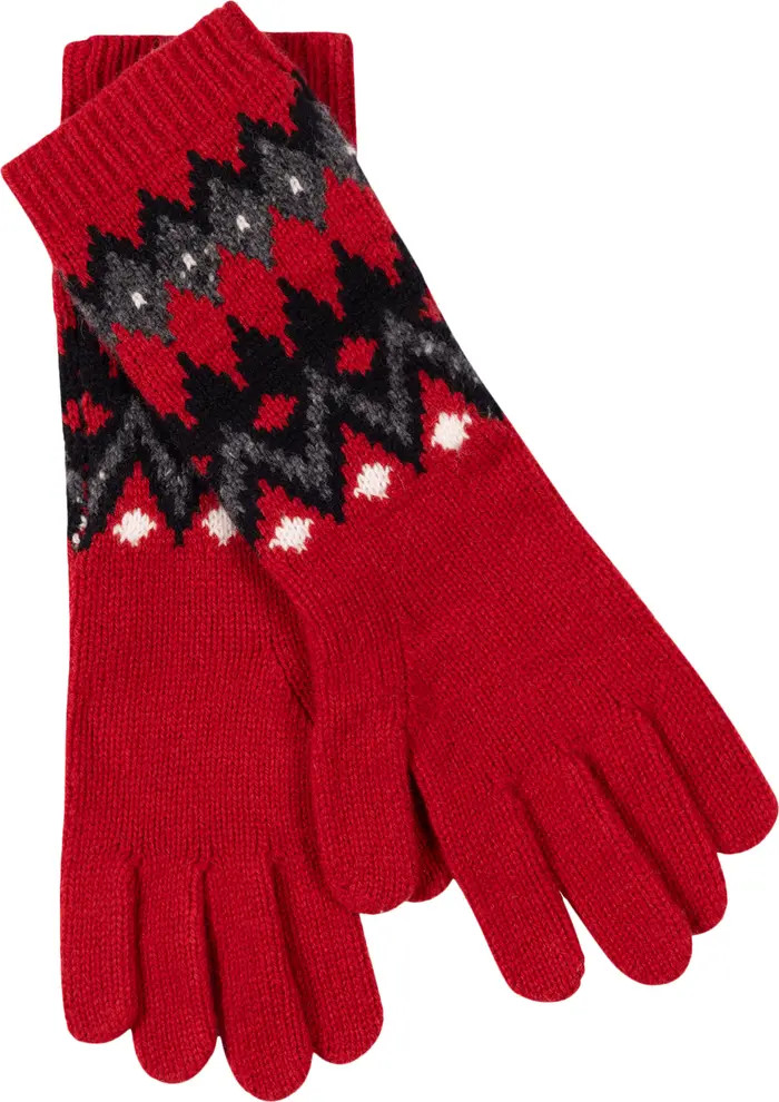 Fair Isle Wool Gloves | Nordstrom