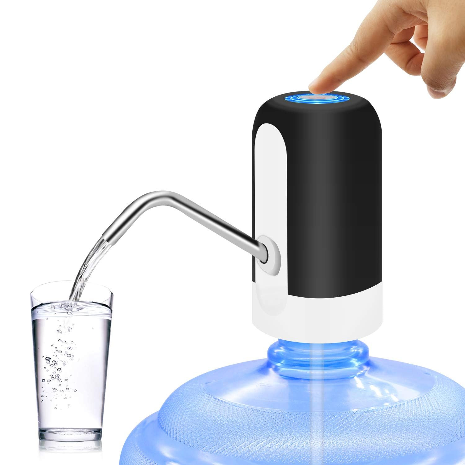 MJIYA 5 Gallon Water Dispenser, Universal Water Bottle Pump, Automatic Water Jug Dispenser with S... | Amazon (US)