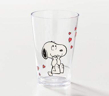 Peanuts® Snoopy® Hearts Valentine's Day Tumbler | Pottery Barn Kids | Pottery Barn Kids