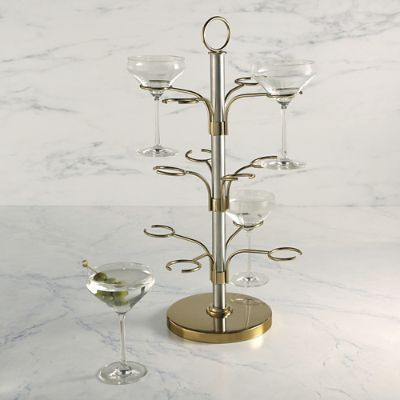 Mixed Metal Cocktail Tree | Frontgate