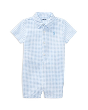 Ralph Lauren Boys' Gingham Shortall - Baby | Bloomingdale's (US)