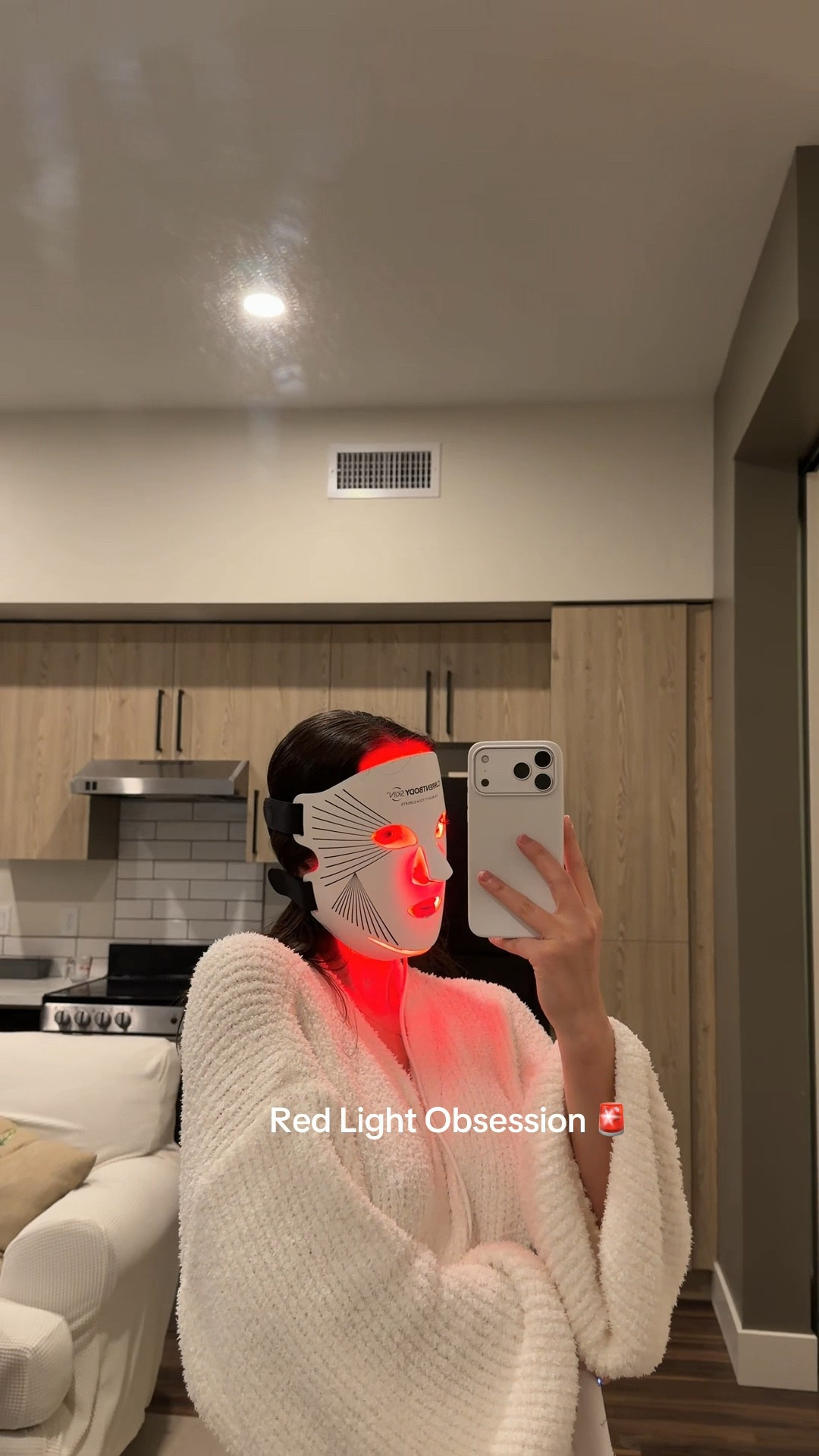 Red light mask 🚨

#LTKgrwm #LTKU #LTKselfcare