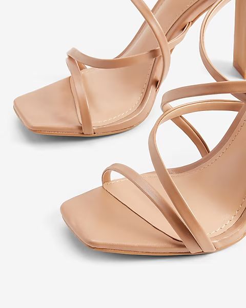 Strappy Heeled Sandals | Express