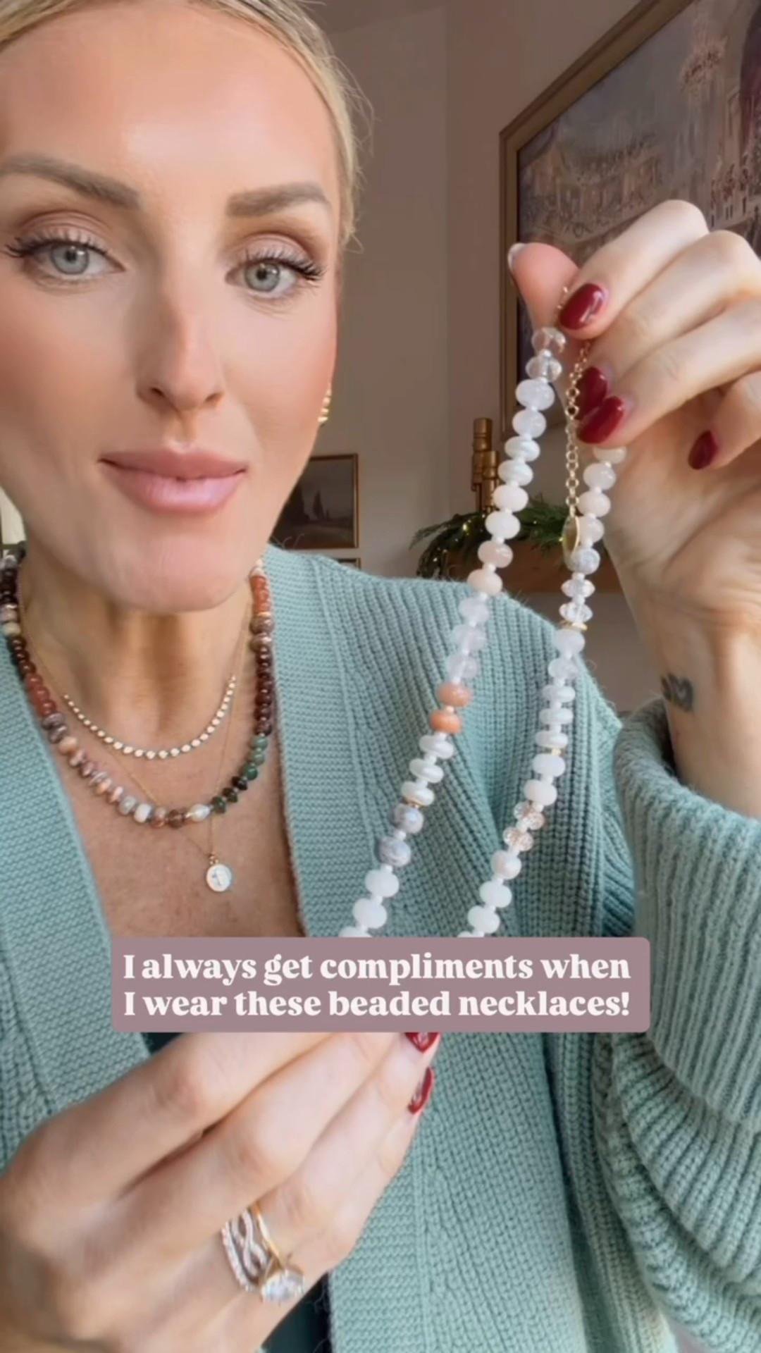 These beaded necklaces come in so many cute colors! They would make a great gift for your mom, sister, wife, friend, etc.! Use my code LOVERLY30 for 30% off! #anthropartner @anthropologie

Loverly Grey, Anthropologie, sale alert, beaded necklaces, statement necklace 

#LTKSaleAlert #LTKHoliday #LTKGiftGuide