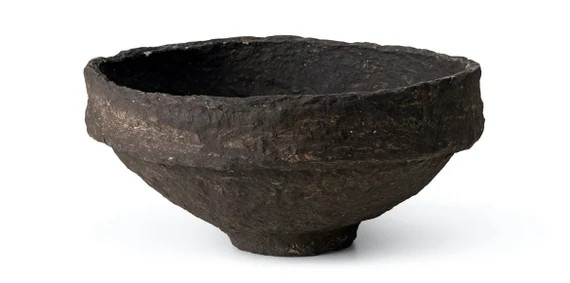 Brown Papier Maché Bowl | Etsy (US)