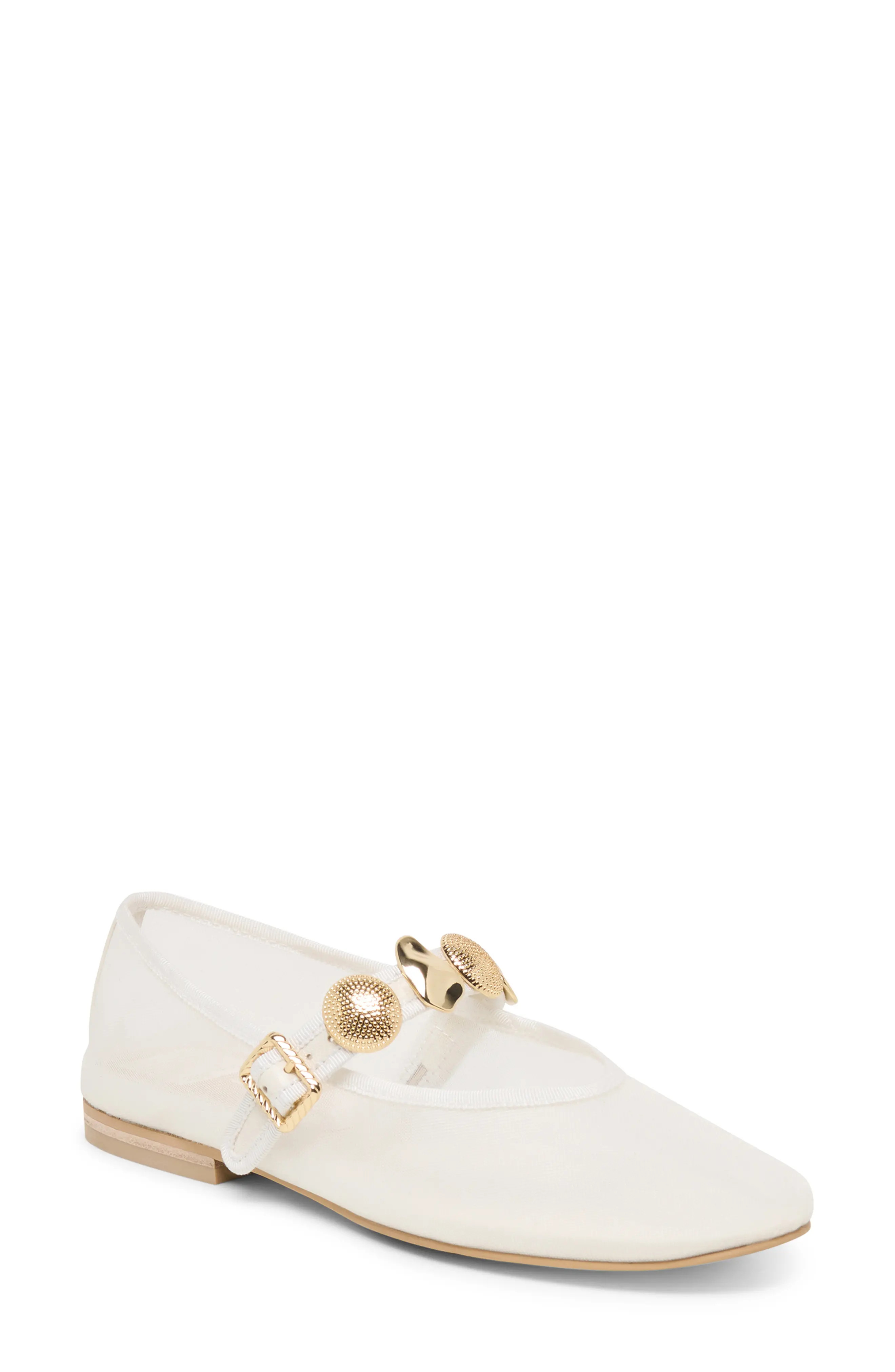 Relan Mesh Mary Jane Flat (Women) | Nordstrom | Nordstrom