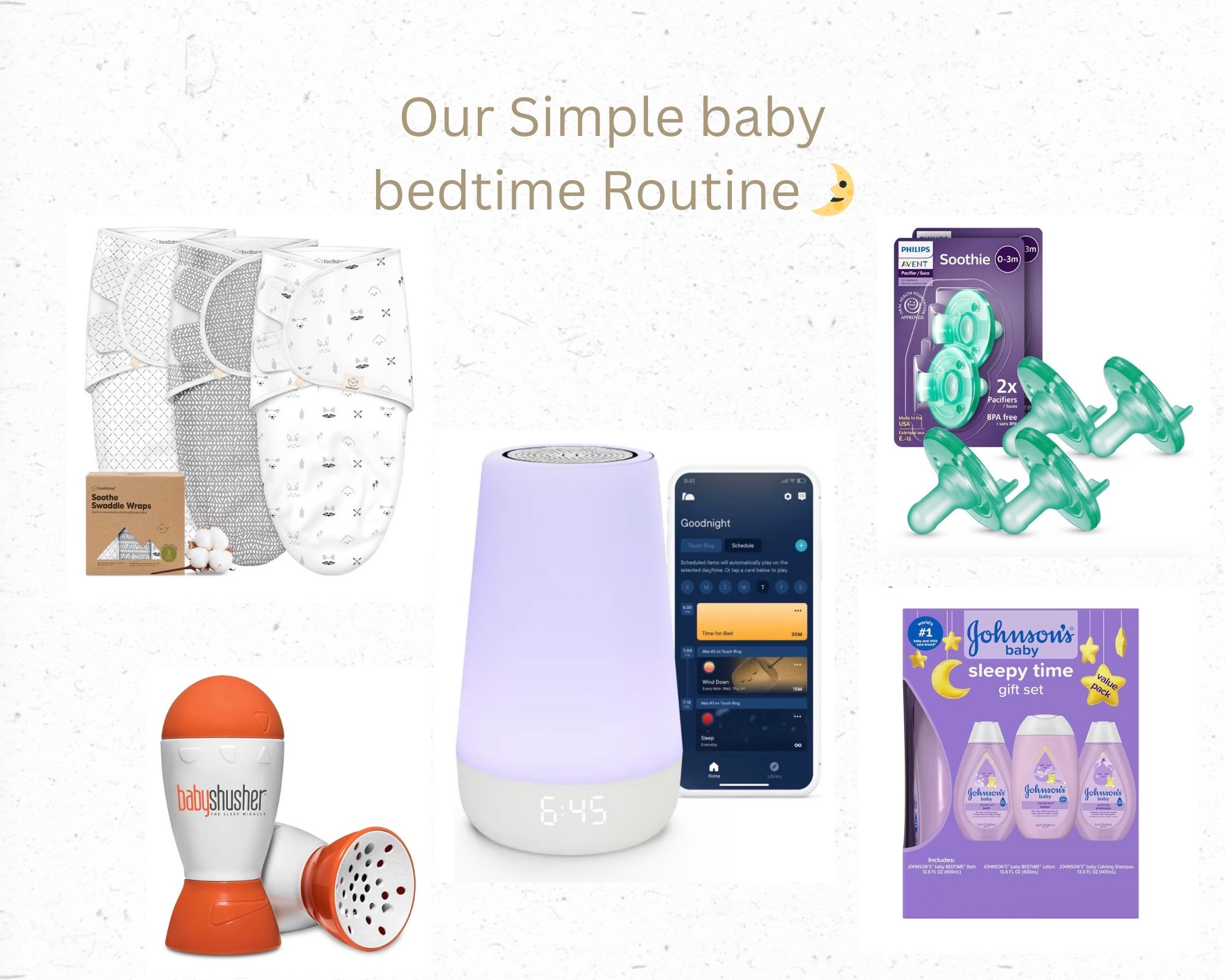  sleep routine must-haves that have made bedtime smoother for our little one. Creating a calm, consistent nighttime routine can make such a difference for babies and toddlers. These cozy, practical sleep essentials help set the tone for winding down, encouraging better sleep, and making bedtime feel comforting and predictable. Perfect for new parents building a simple and soothing bedtime routine. Tap to shop the sleep routine must-haves. #BabySleepRoutine
#BedtimeRoutineBaby
#BabySleepEssentials
#NewMomTips
#BabySleepTips
#MomLifeHacks
#BabyBedtimeRoutine
#SleepRoutineForBaby
#NewMomMustHaves
#MomApproved
#BabySleepSupport
#ParentingTips

#LTKBump #LTKBaby #LTKmomlife
