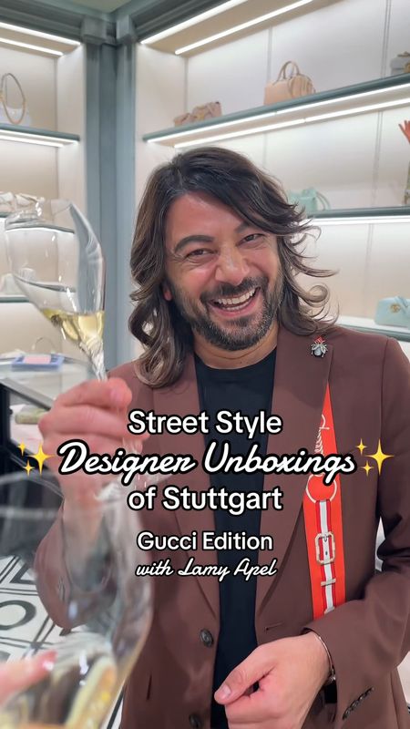 Street Style Designer Unboxings of Stuttgart - Gucci Edition with Lamy Apel