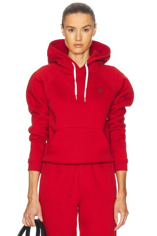 Polo Ralph Lauren Pullover Sweatshirt in Red | FWRD 