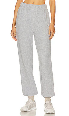 alo Accolade Sweatpant in Athletic Heather Grey from Revolve.com | Revolve Clothing (Global)