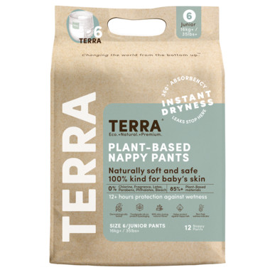 TERRA Plant Based Diapers Pull-Up Pants | Well.ca