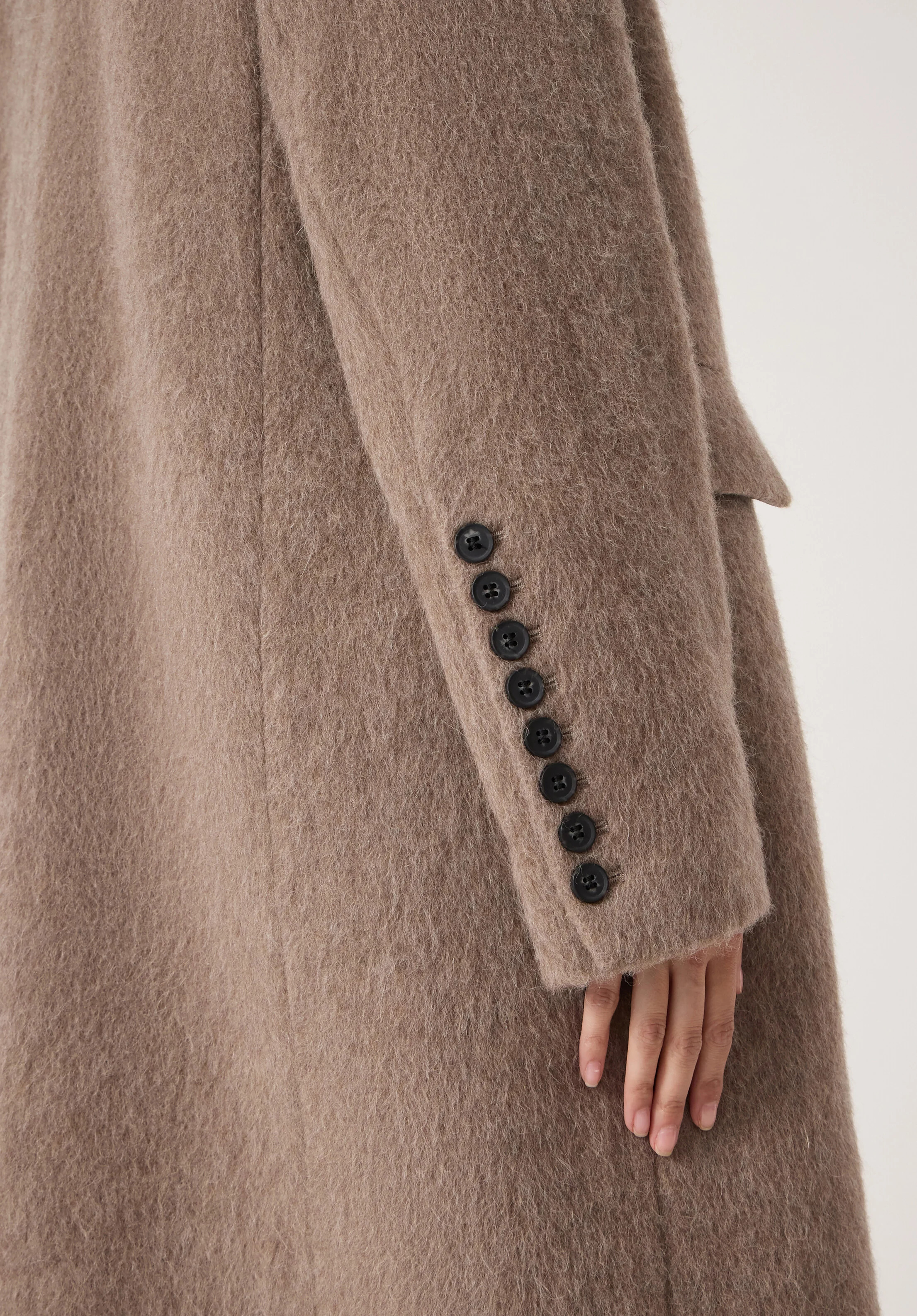 Meridah Italian Wool Coat | Hush UK