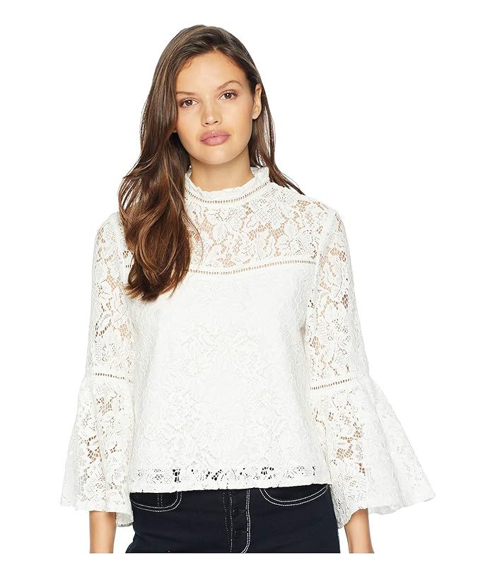 Jack by BB Dakota Wild Heart Floral Lace Bell Sleeve Top | Zappos.com | Zappos