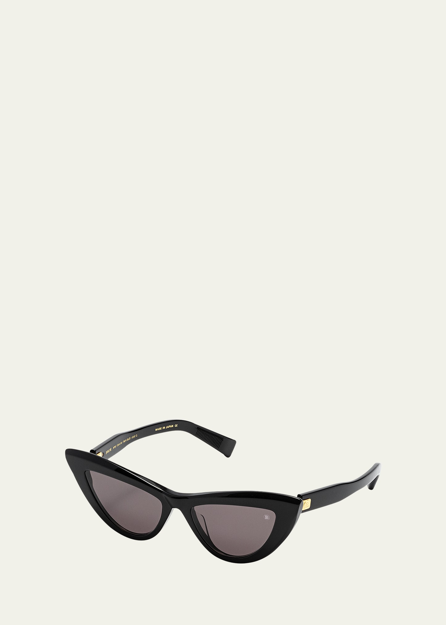 Monogram Acetate & Titanium Cat-Eye Sunglasses | Bergdorf Goodman