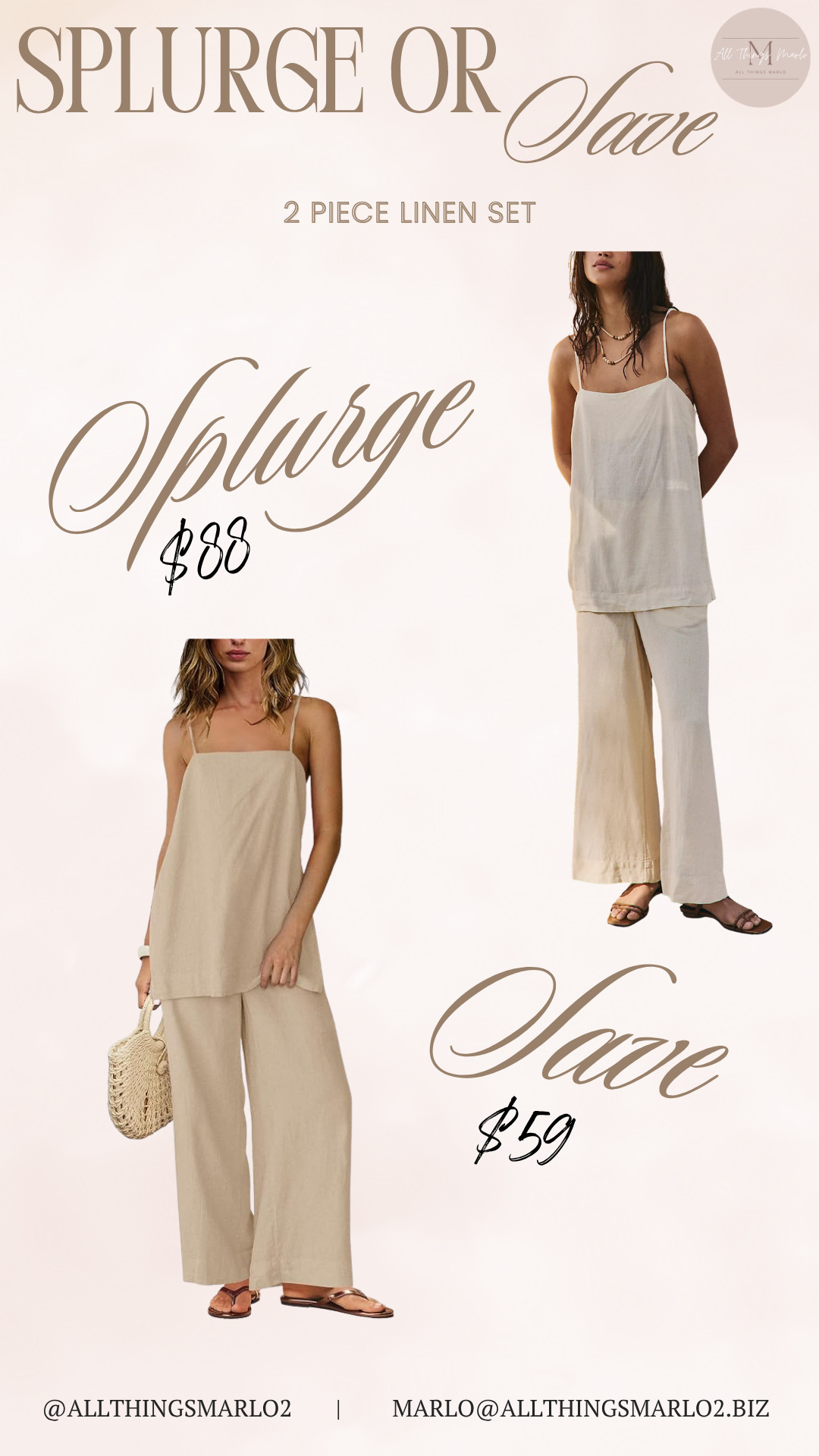 2 Piece Linen Set 

 #LTKootd #LTKWorkwear #LTKTravel