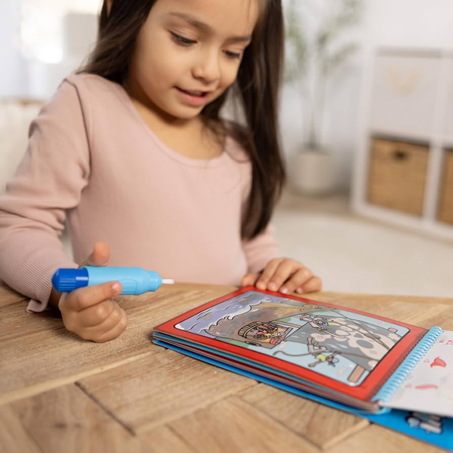 Melissa & Doug On The Go Water Wow! Reusable Water-Reveal Activity Pad – Adventure | Amazon (US)