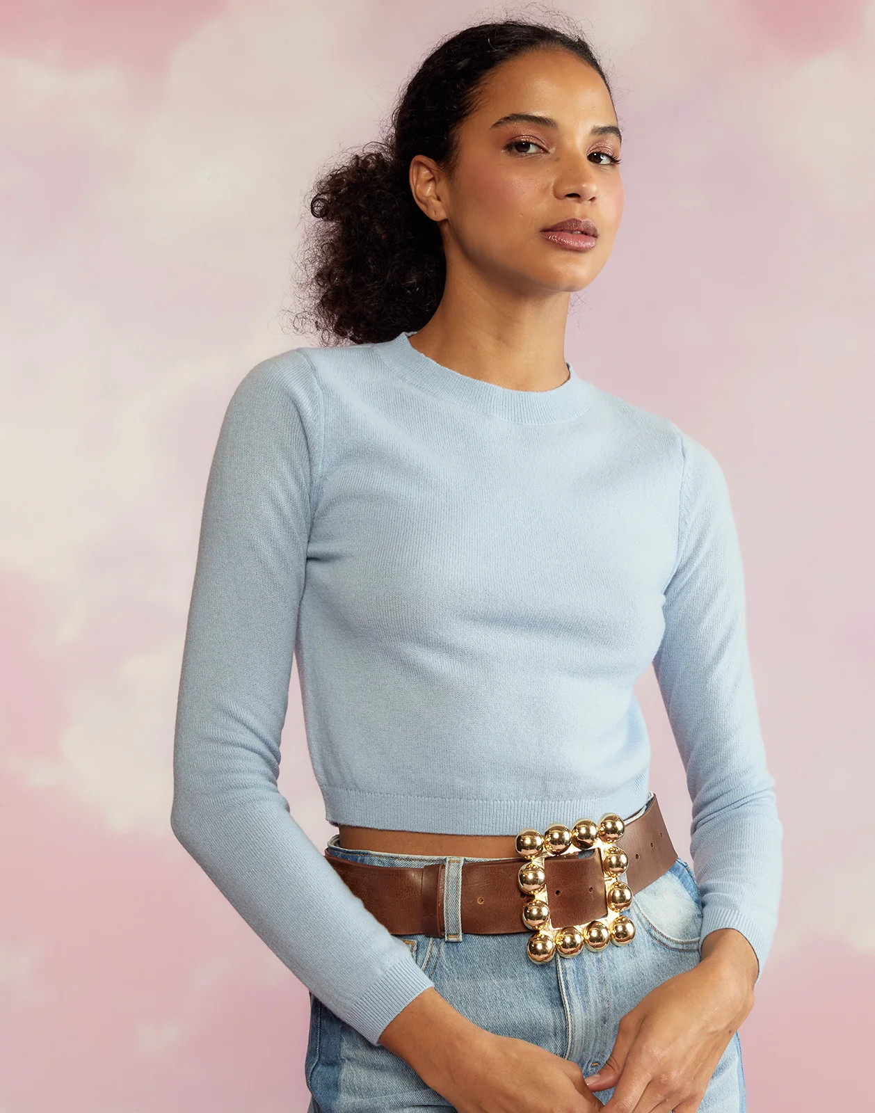 Kendal Cropped Sweater | Cynthia Rowley
