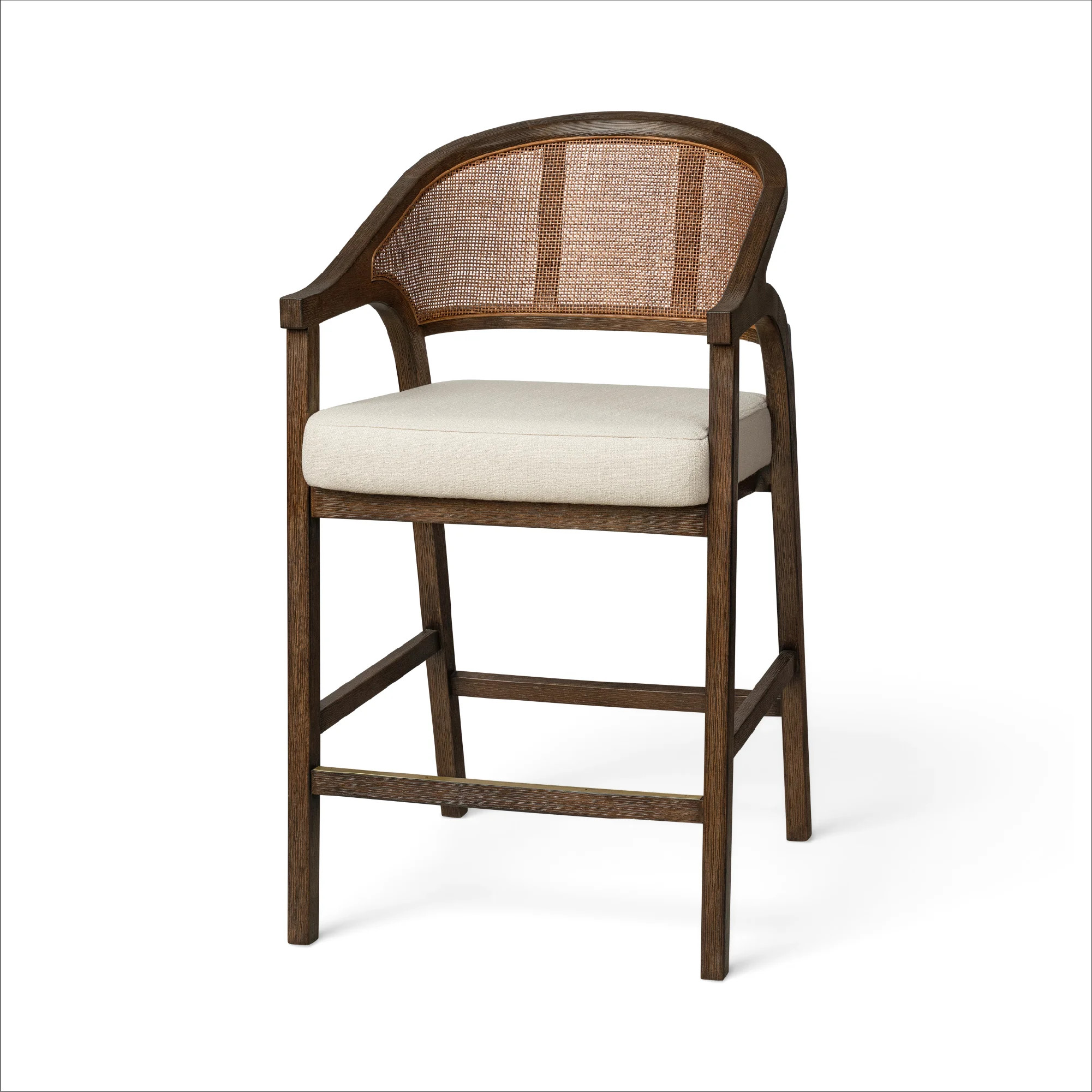 Maven Lane Chloe Stool Fabric Upholstery | Wayfair North America